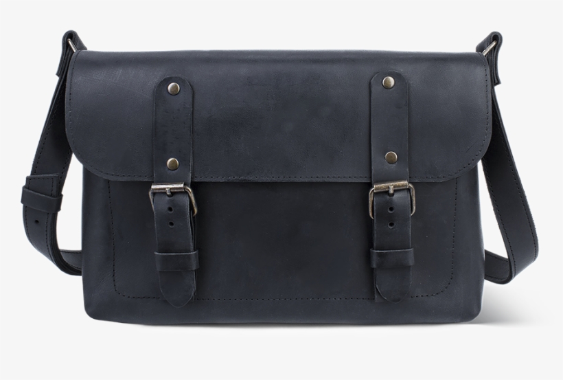 Porthole Leather Bag [black] - Handbag, transparent png #1596271
