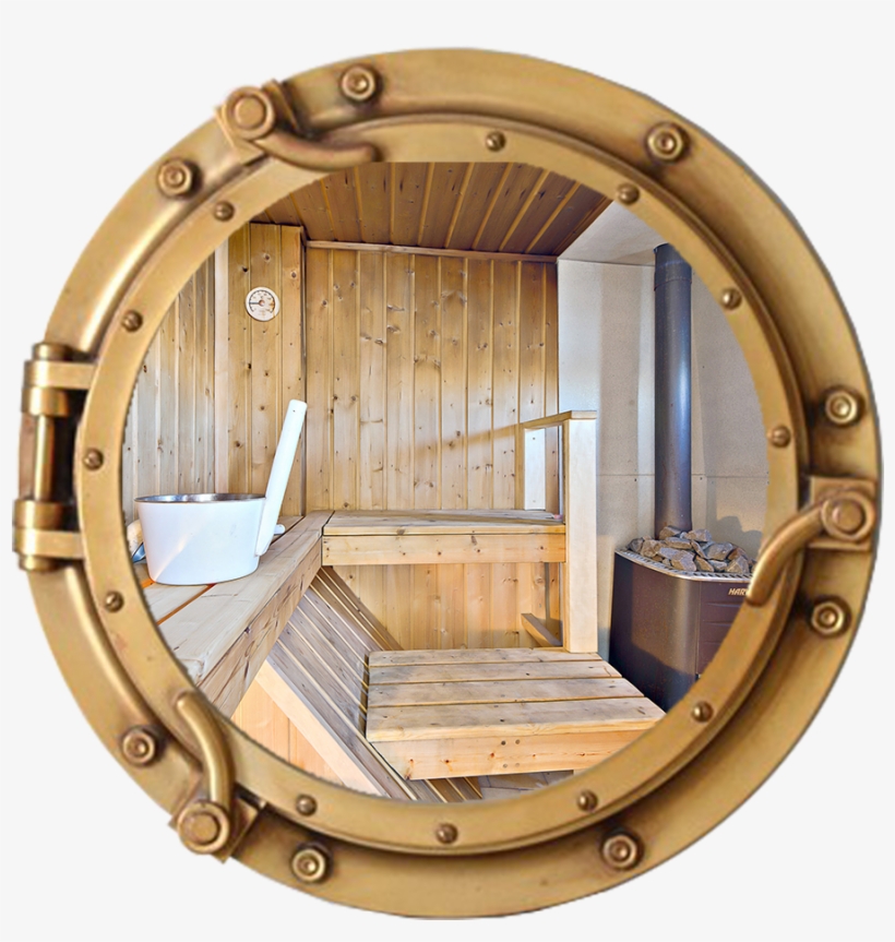 Rent Sauna - Through The Porthole: First Cruise: Queen Victoria, transparent png #1596302