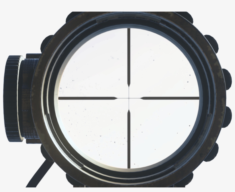 Mors Scope Overlay Aw - Aiming Down A Scope, transparent png #1596388