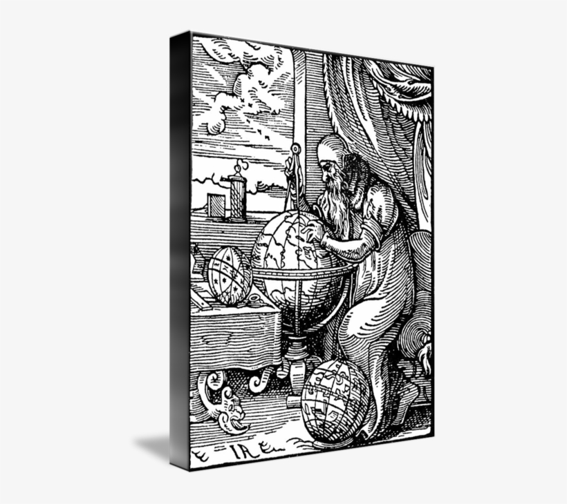 Popular Images - Posterazzi Astronomer 1568 Nan Astronomer And Cosmographer, transparent png #1596597