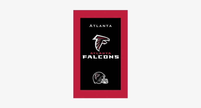 Atlanta Falcons Nfl Towel Sold As Each - Atlanta Falcons, transparent png #1596638