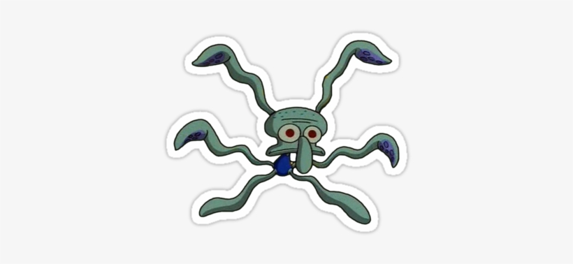 "squidward's Dance - Spongebob" - Squidward Dancing, transparent png #1596686