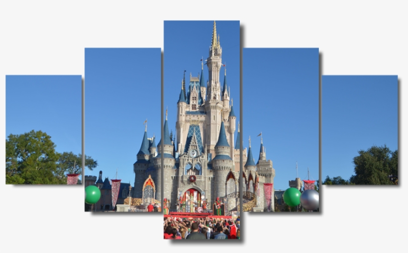 Disney Castle Png - Disney World, Cinderella Castle, transparent png #1596930