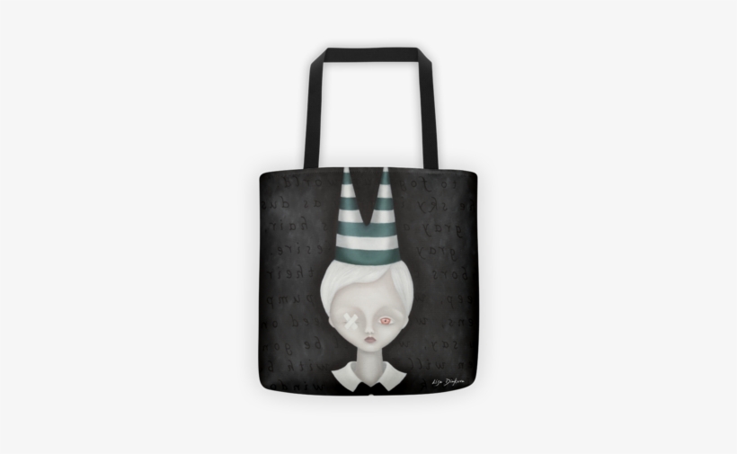Super Dunce Print Tote Bag - Tote Bag, transparent png #1597113