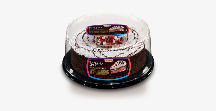 Jon Donaire Banana Split Ice Cream Cake - Jon Donaire Ice Cream Cake, Banana Split, 8 Inch -, transparent png #1597175