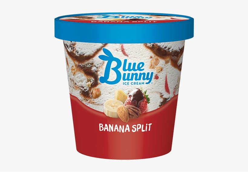 Blue Bunny Ice Cream, Double Strawberry - 1 Pint, transparent png #1597230