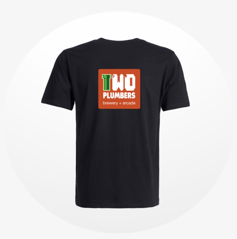 Two Plumbers T-shirt Sticker Button - T-shirt, transparent png #1597371