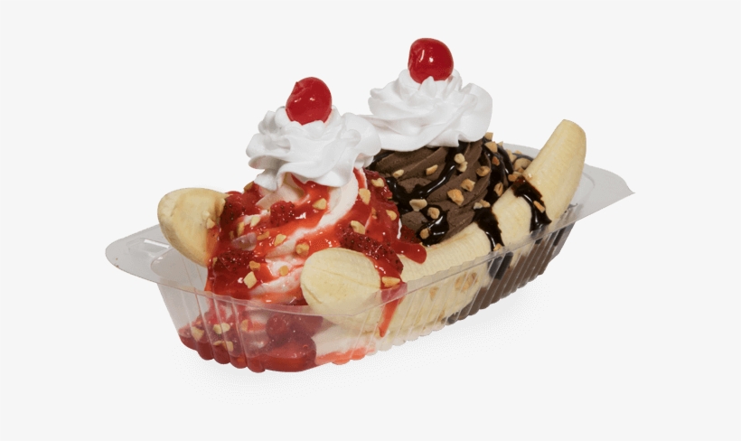 Banana Sundae - Carvel, transparent png #1597422