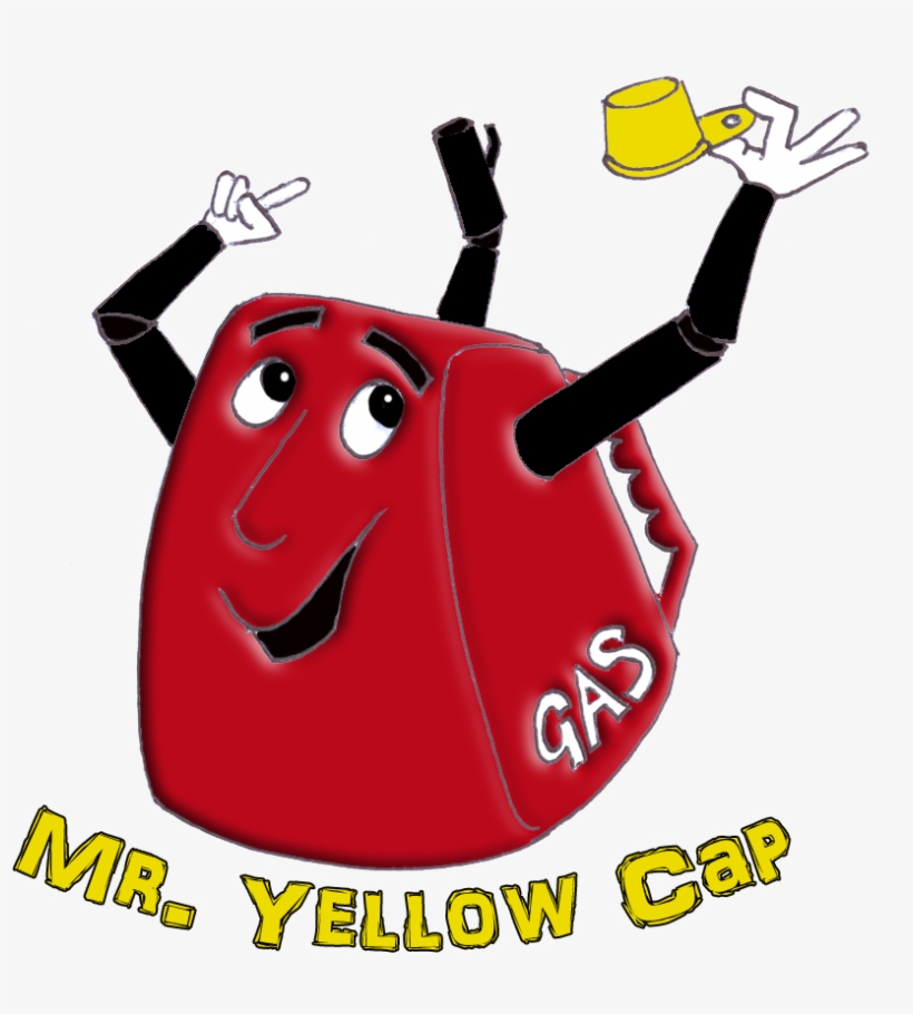 Mr. Yellow Cap Myc-3cfv Yellow Gas Can Cap That Fits, transparent png #1597656