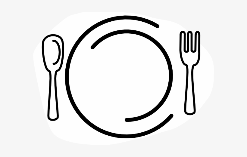 Knife And Fork Clipart White Clip Art At Clipart Library - Spoon And Fork, transparent png #1597799
