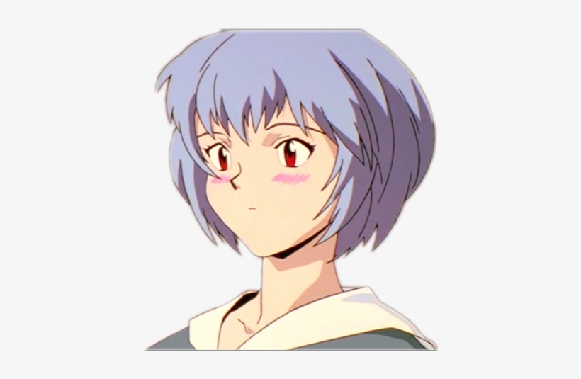 Anime Eva Evangelion Rei Reiayanami Eva00 Girl Cute - Neon Genesis Evangelion Rei Blush, transparent png #1598104