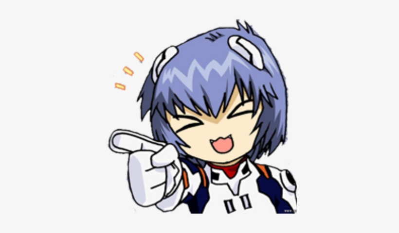 Adri Hohenheim - Rei Ayanami Laugh, transparent png #1598318