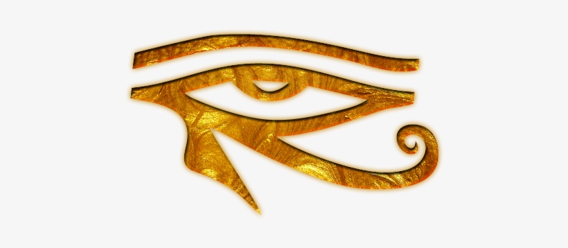 Eye Of Horus By Darkaugur-d34zvvn - Eye Of Horus Gold, transparent png #1598395
