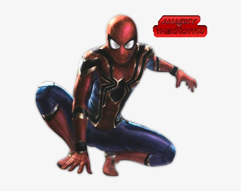 Drawing Spiderman Infinity War - Mcu 10th Anniversary Posters, transparent png #1598573
