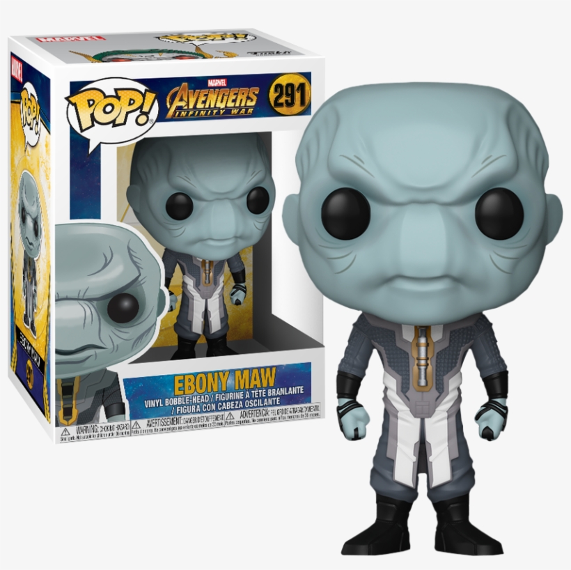 Funko Pop Infinity War Ebony Maw, transparent png #1598619