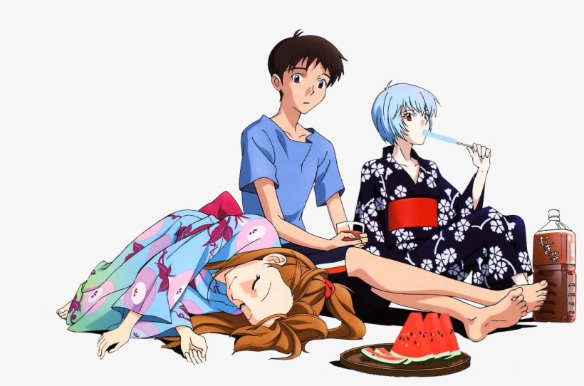 Shinji Ikari Rei Ayanami Asuka Langley Soryu Komm Susser - エヴァンゲリオン 新 劇場 版 破, transparent png #1598645