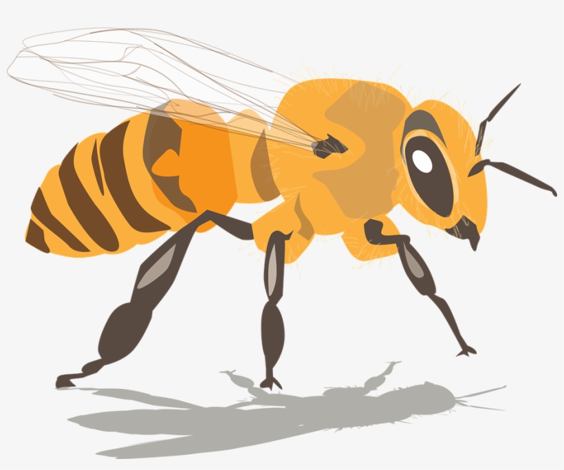 Swarm, Of, Bees - Enjambre De Abejas Png, transparent png #1598984