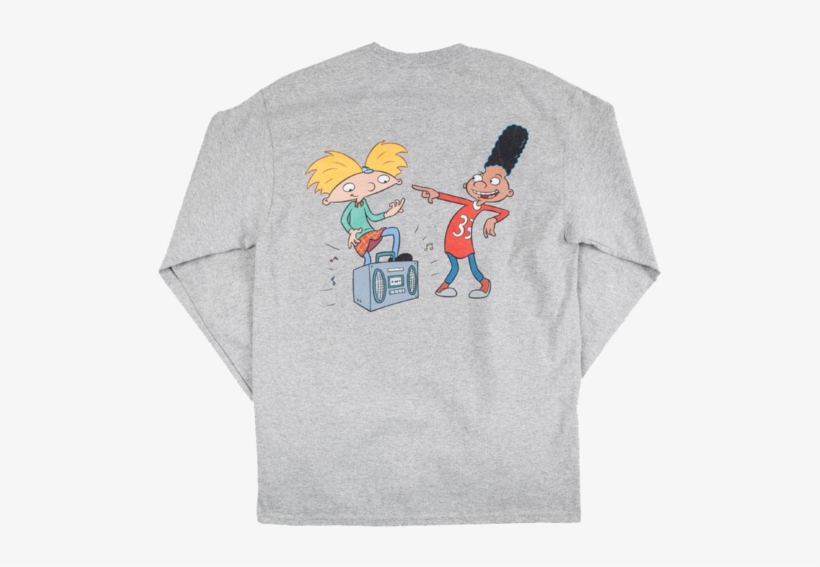 Ls Hey Arnold Boom Box Tee - Hey Arnold!, transparent png #1599183