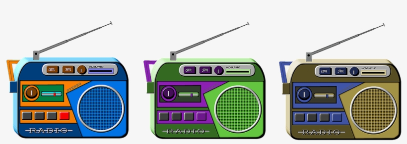Radio, Stereo, Music, Frequency, Vintage - Png Radio Musica, transparent png #1599216