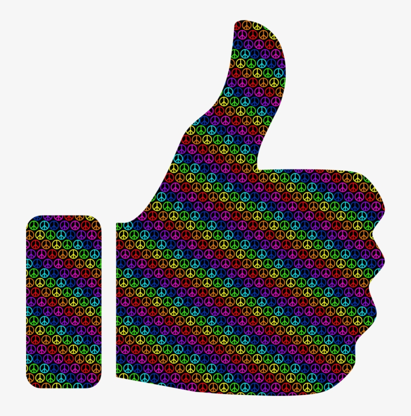 Facebook Like Button Thumb Signal Computer Icons Symbol - Vector Transparent Background Thumbs Up Png, transparent png #1599278