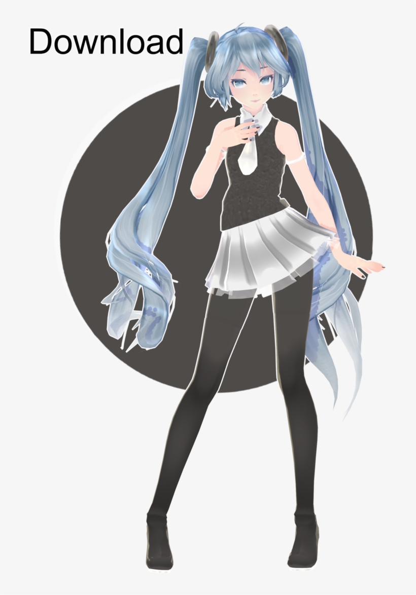 Tda Keulom Miku Download By Ohbey - Miku Models Mmd Dl, transparent png #1599400