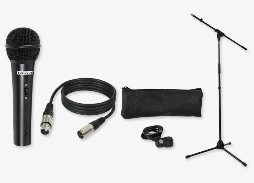 Ld Systems D1105 Dynamic Vocal Microphone - Ld Mic Set 1, transparent png #1599572