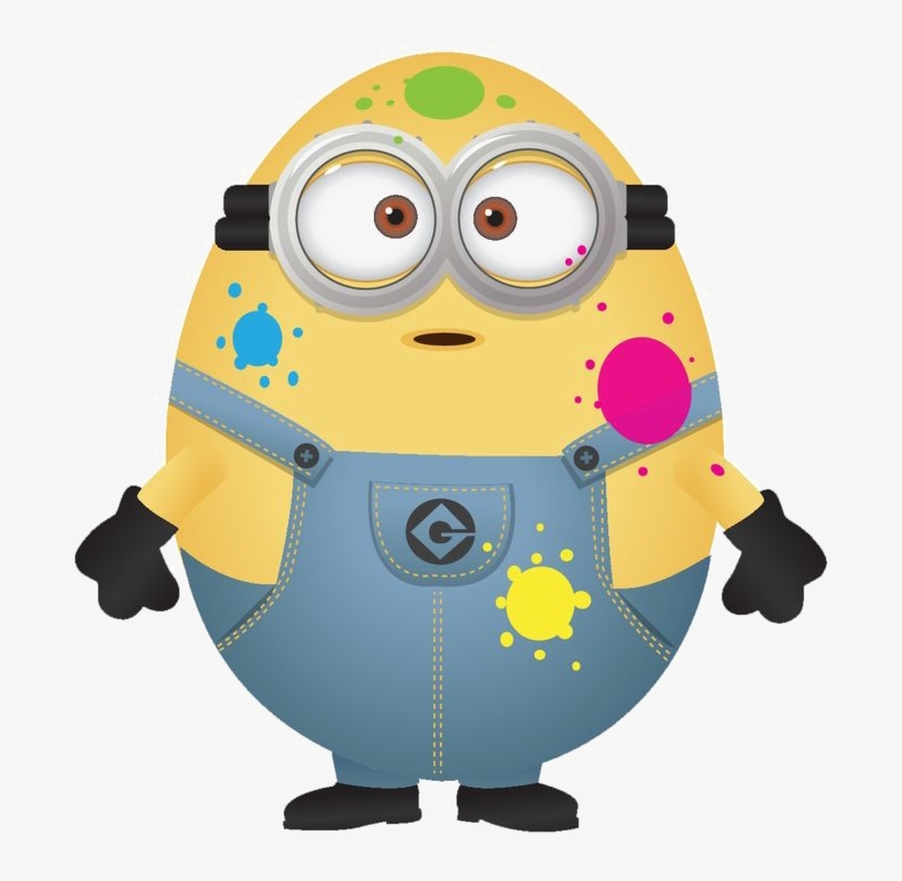 Happy Minions Png Image Background - Minion Happy Easter, transparent png #160068