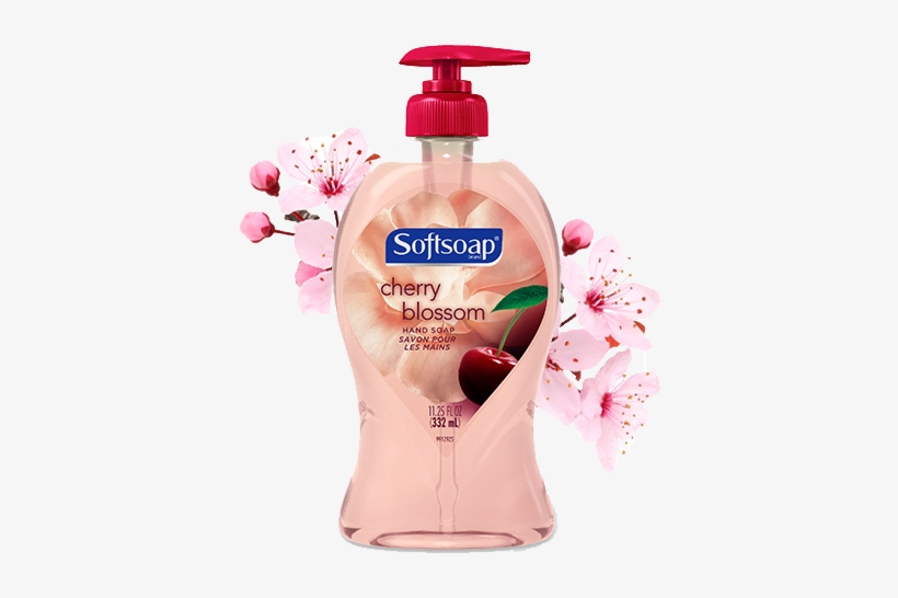 Softsoap Liquid Hand Soap, Cherry Blossom, 11.25 Oz,, transparent png #160113