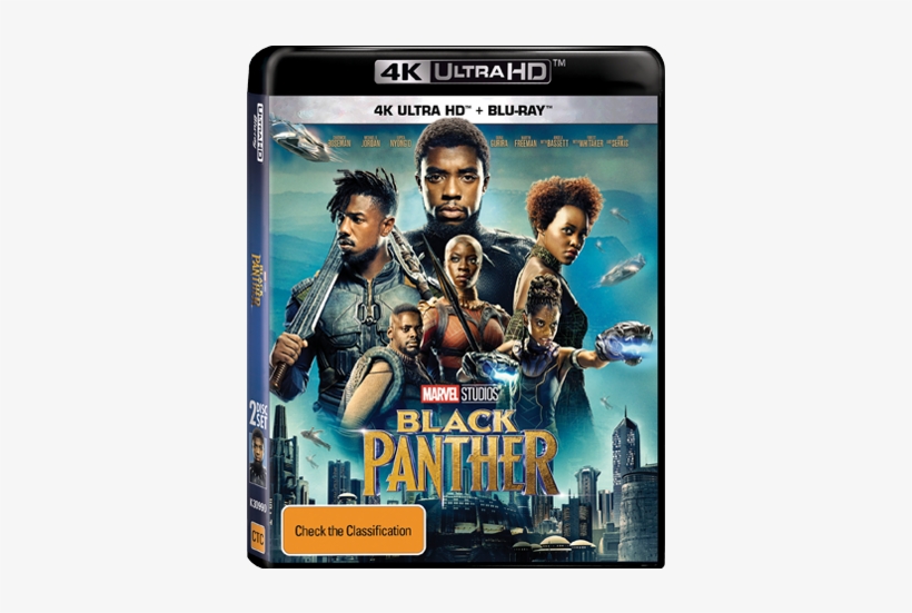 Blu Ray Black Panther 2018, transparent png #160444