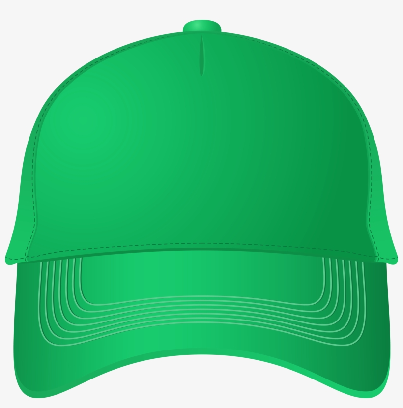 Green Baseball Cap Png Clipart - Baseball Cap, transparent png #160671