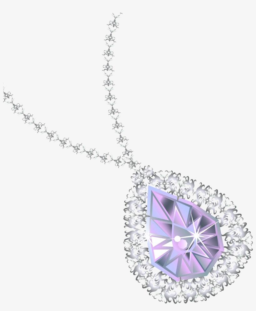 Diamond Necklace Png Image - Драгоценности Пнг, transparent png #160841