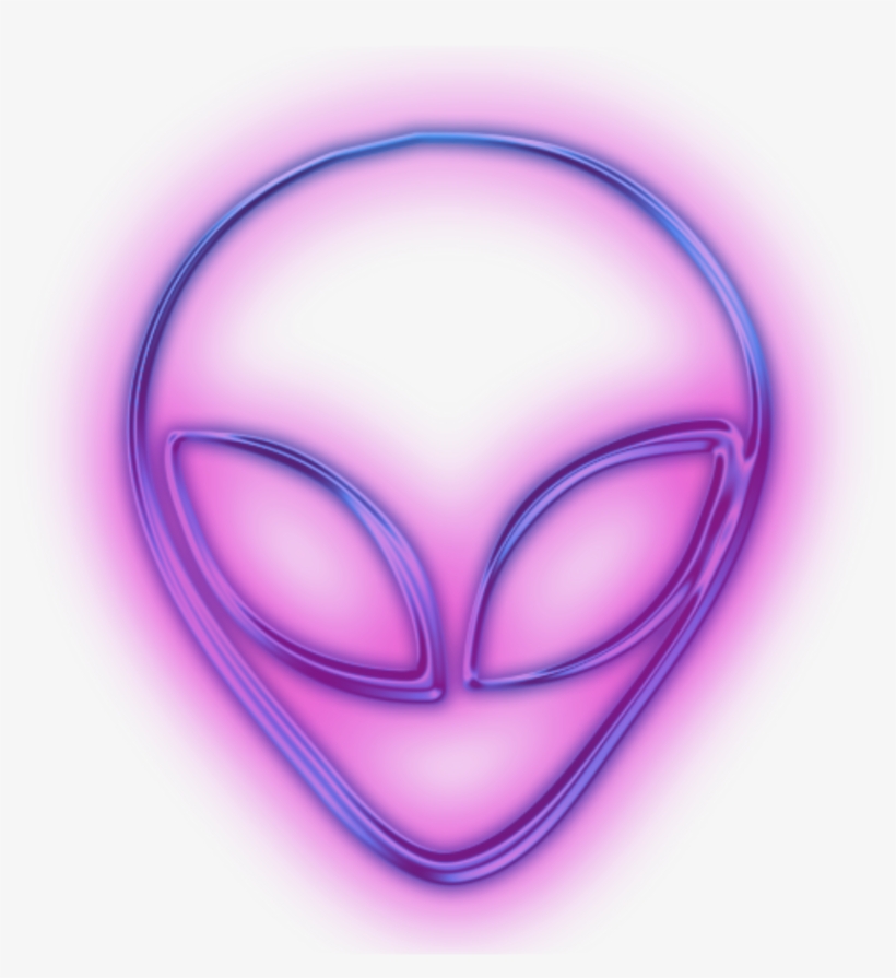 Neon Neoneffect Neonlights Alien👽 Alien - Cool Alien Neon, transparent png #161159