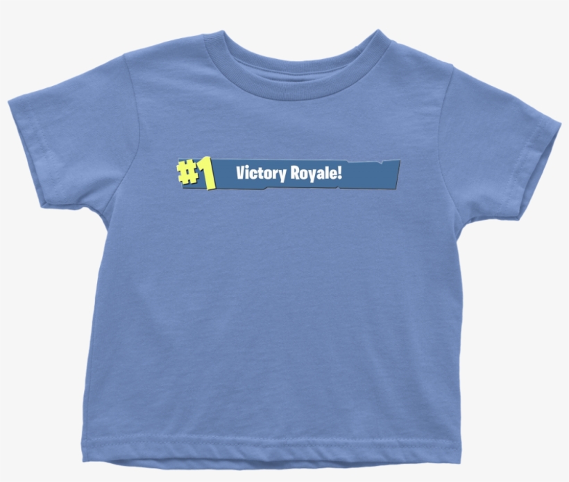 #1 Victory Royale Fortnite Toddler T-shirt - Toddler, transparent png #161362