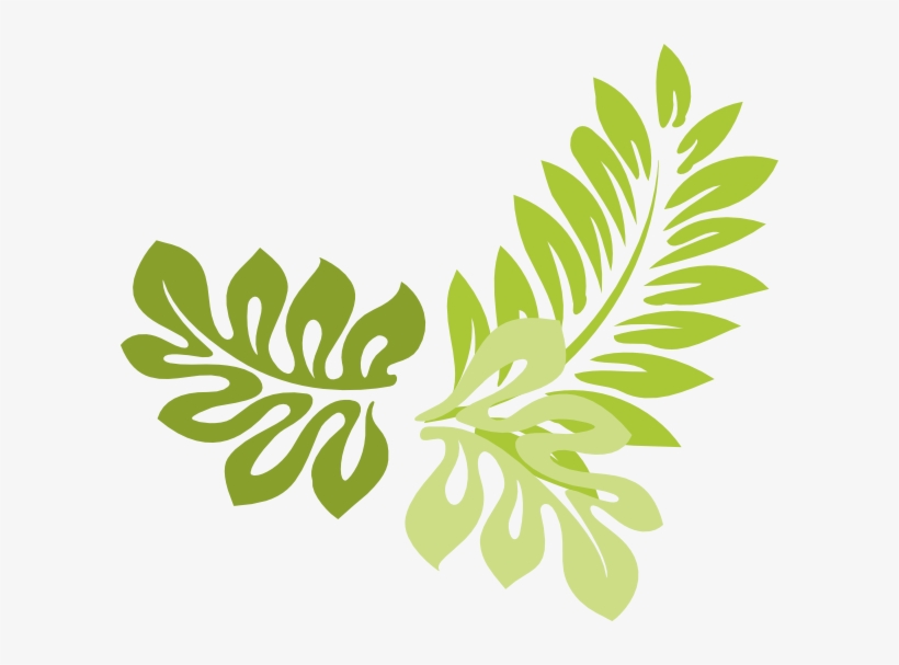 green leaf border clip art