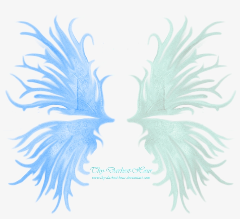 Frilled Fairy Wings 02 By Thy Darkest Hour - Darkest Hour Fairy Wings Png, transparent png #161438
