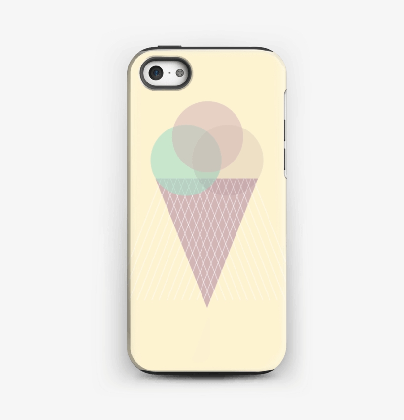 Sunny Yellow Ice Cream Case Iphone 5/5s Tough - Mobile Phone Case, transparent png #161440