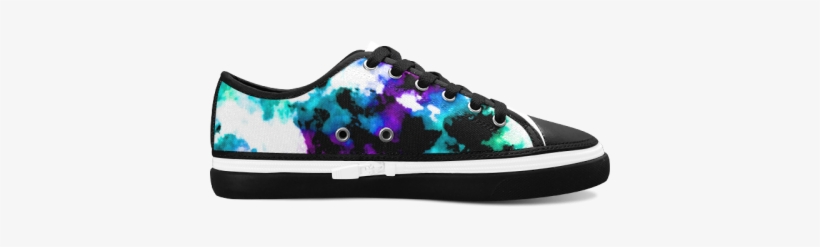Watercolor 4500 Women's Canvas Zipper Shoes - Canvas, transparent png #161516