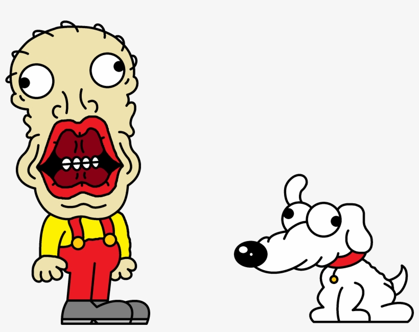 Stewie Griffin Brian Griffin Peter Griffin Cartoon - Peter Griffin Ms Paint, transparent png #161539