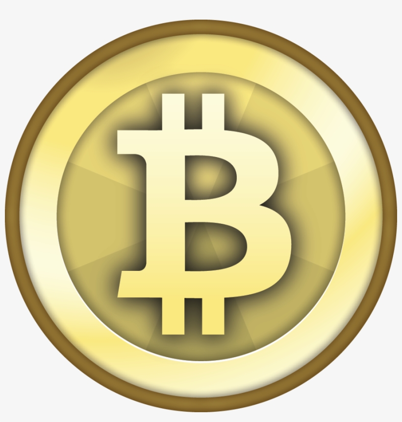 Gold Bitcoin - Gold Bitcoin Logo Vector, transparent png #161730