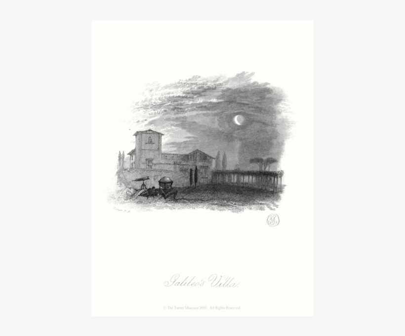 Galileo's Villa - J. M. W. Turner, transparent png #161762