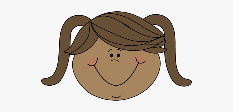 Little Girl Cartoon Happy Face - Girl Sad Face Clipart, transparent png #161918