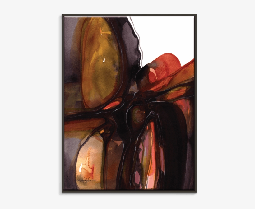Kathy Morton Stanion Surrender No - Artist Lane Agua By Lia Porto Painting Print On Wrapped, transparent png #161979