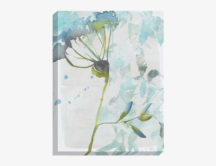 Flower Ii - Gallery Wrap - Giclee Print: Flower Layers Ii By Jennifer Goldberger, transparent png #162191
