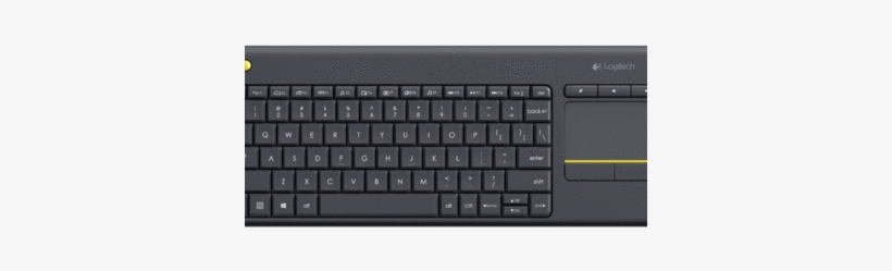 Logitech K400 Plus Wireless Touch - Logitech K375 Wireless Keyboard, transparent png #162246
