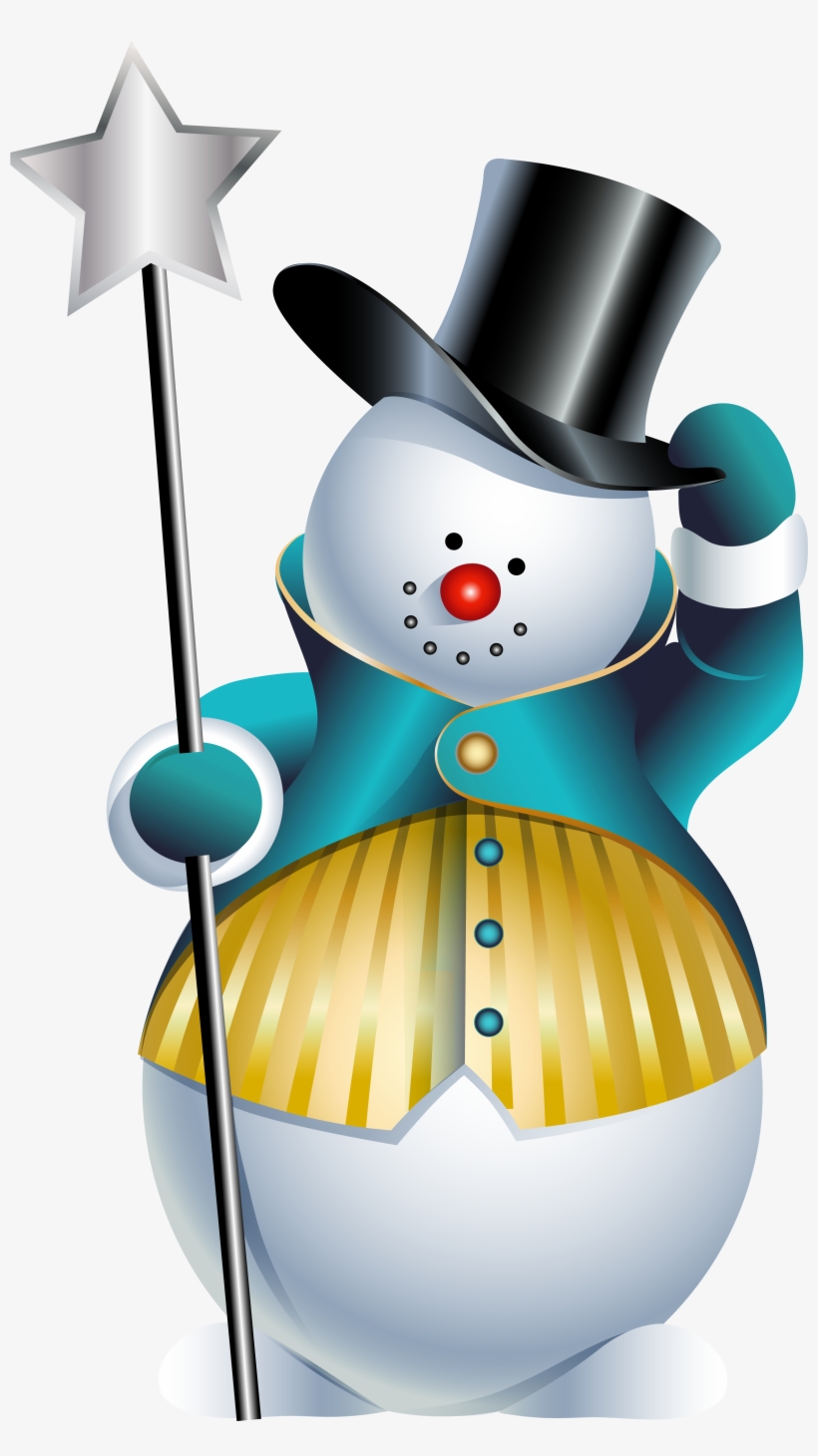 Download - Free Christmas Snowman Png, transparent png #162268