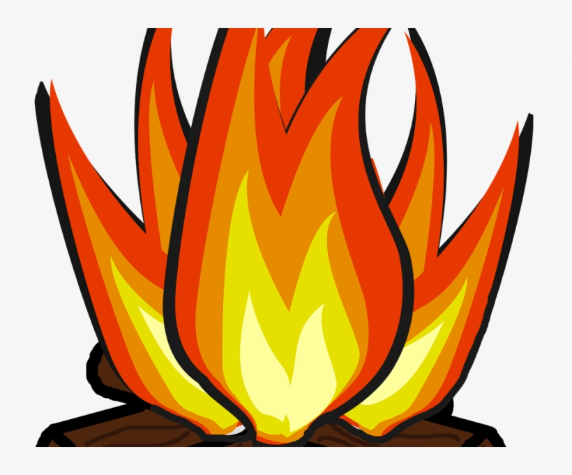 Vector Transparent Download Bonfire At Getdrawings - Camp Fire Clip Art Free, transparent png #162410