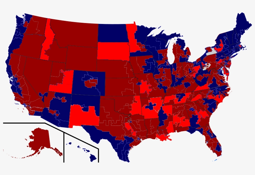 Us House Healthcare Map - County Results 2008 President Mousepad, transparent png #162432