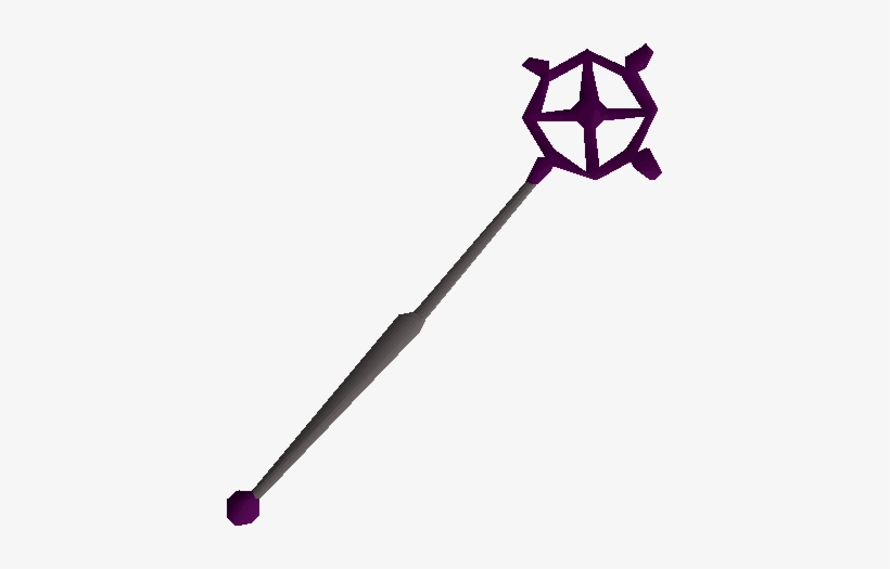 Staff Transparent Mage - Runescape Ancient Staff - Free 