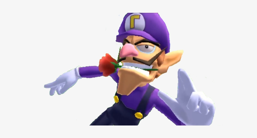 I Removed The Background From One Of Waluigi's Greatest - Waluigi Poses, transparent png #162960