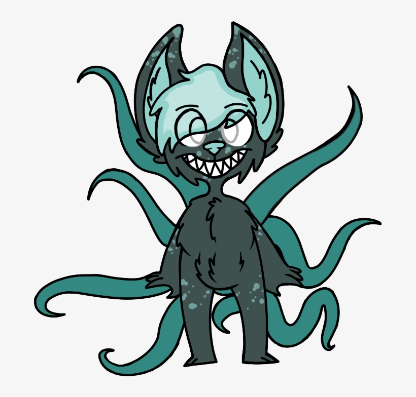 Commission - Tentacle Dog, transparent png #162979